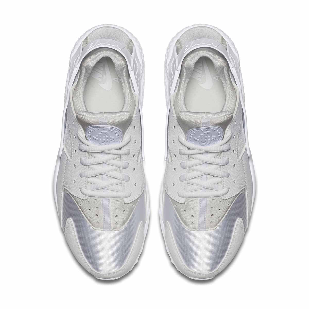 nike huarache silver womens