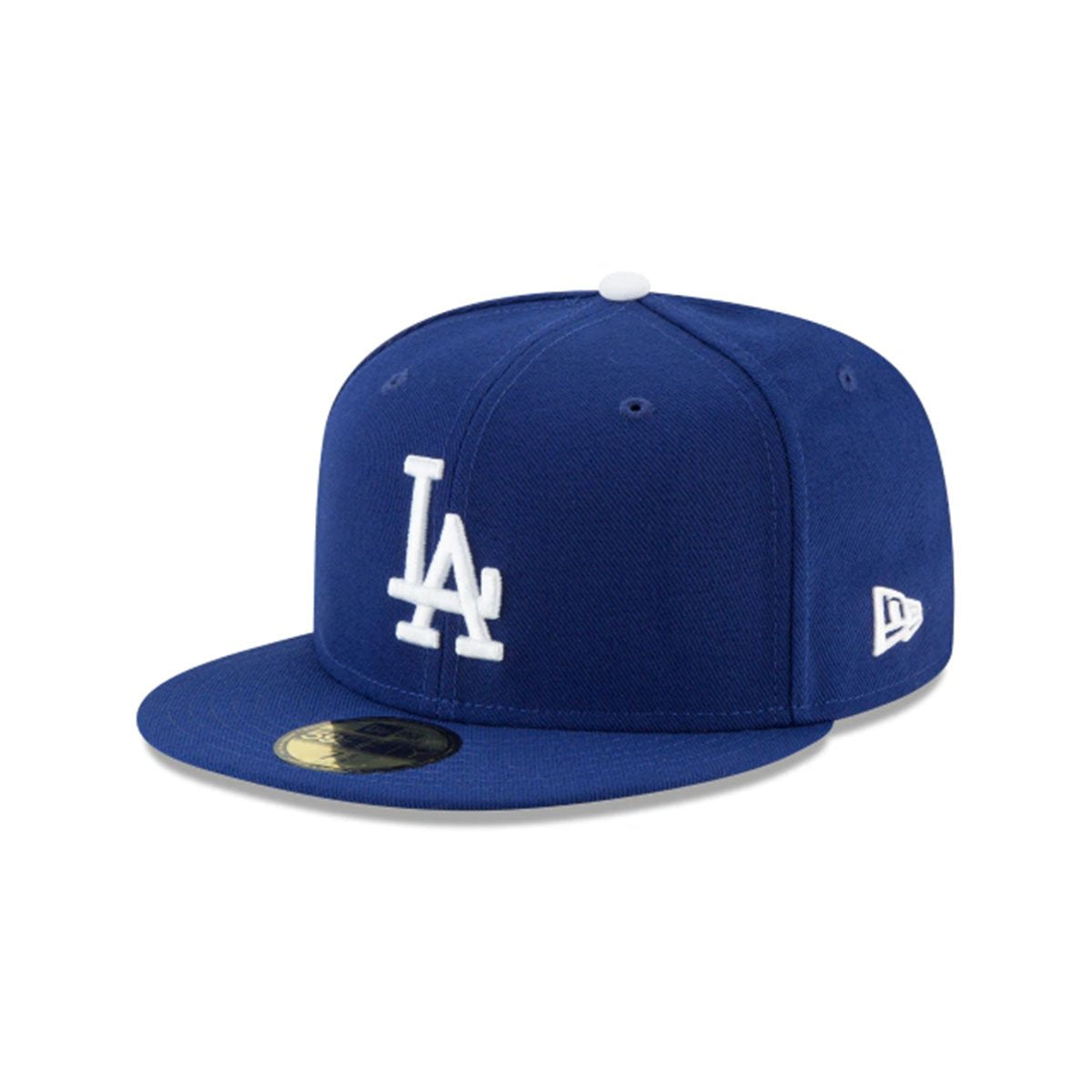 LOS ANGELES DODGERS BASIC 59FIFTY FITTED BLUE/WHITE - Baseball Hats for Men