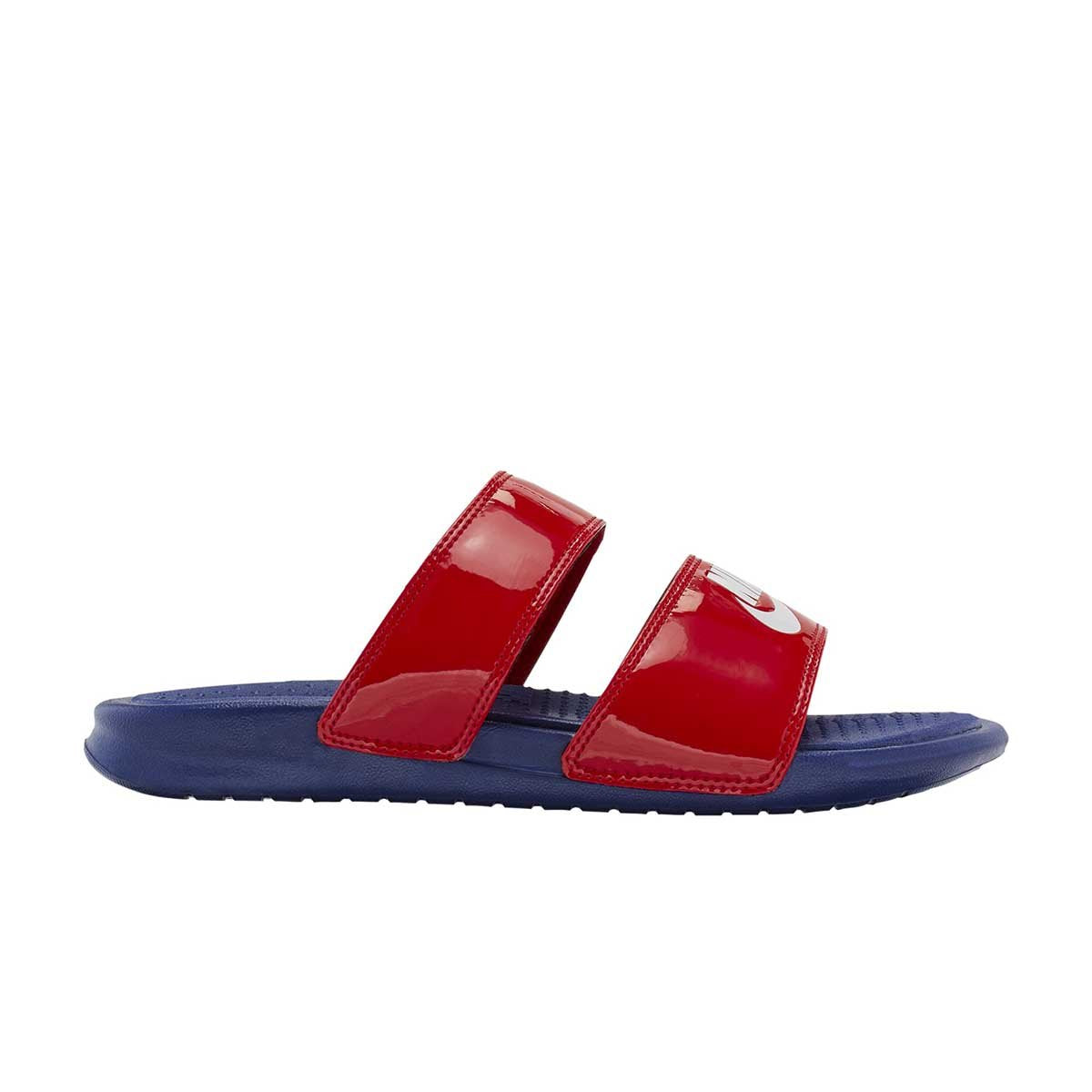 Shop Women s Nike Benassi Duo Ultra Slide Millennium Shoes