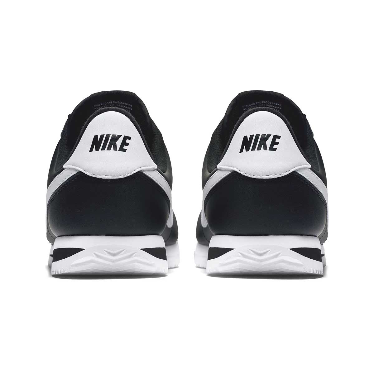 Nike Cortez Basic Leather 'Black White' | Men's Size 15