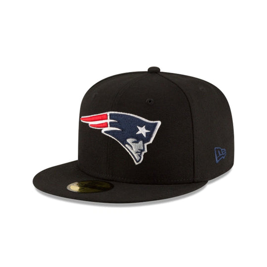NEW ENGLAND PATRIOTS 59FIFTY FITTED BLACK/BLUE