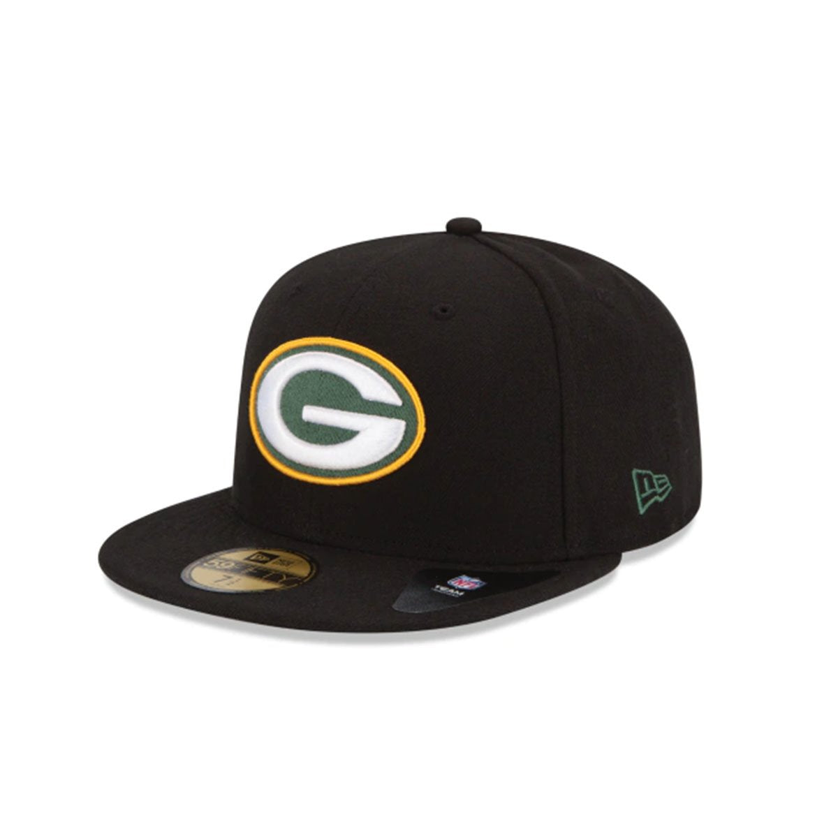 GREEN BAY PACKERS 59FIFTY FITTED BLACK/WHITE