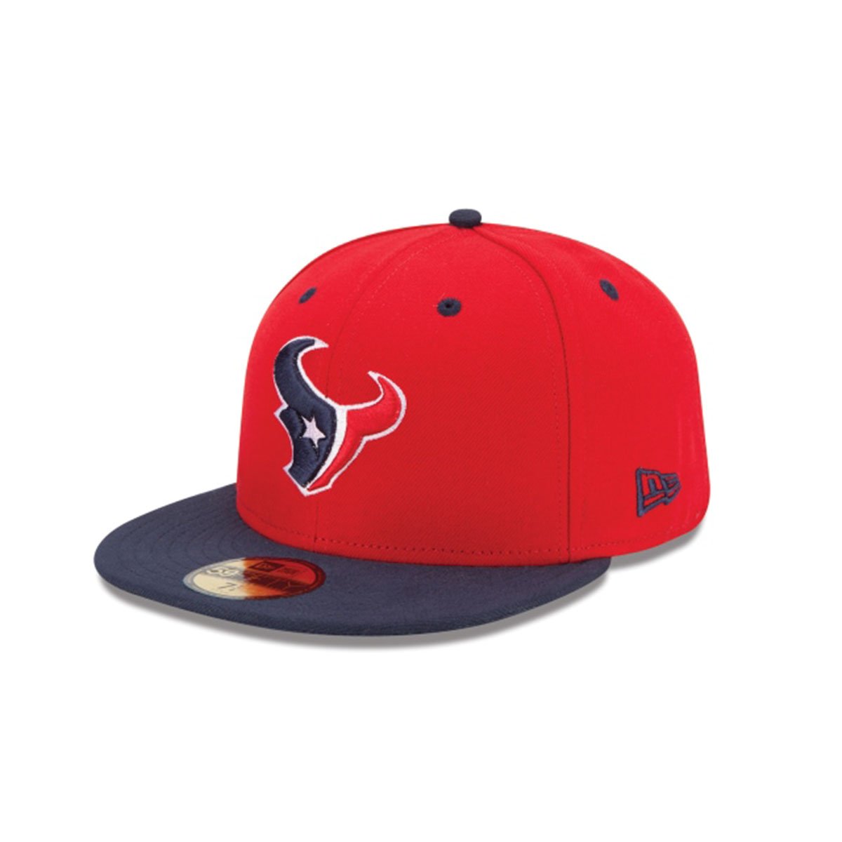 HOUSTON TEXANS 2TONE 59FIFTY FITTED RED/NAVY - 