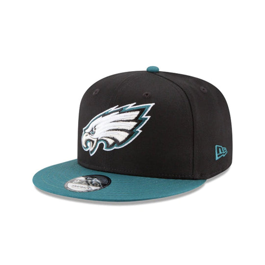 PHILADELPHIA EAGLES 9FIFTY SNAPBACK BLACK/GREEN