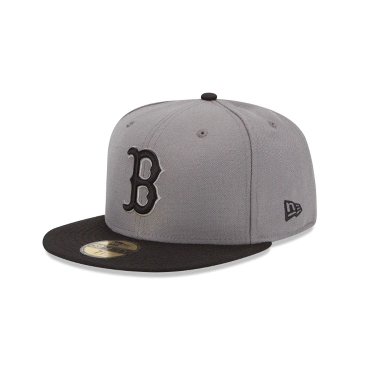 BOSTON RED SOX 59FIFTY FITTED GRAY/BLACK