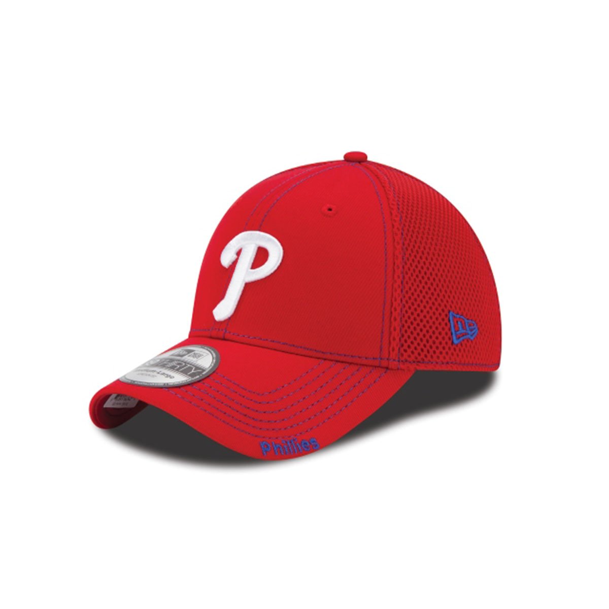 PHILADELPHIA PHILLIES 39THIRTY STRETCH FIT RED/WHITE - Baseball Hats for Men