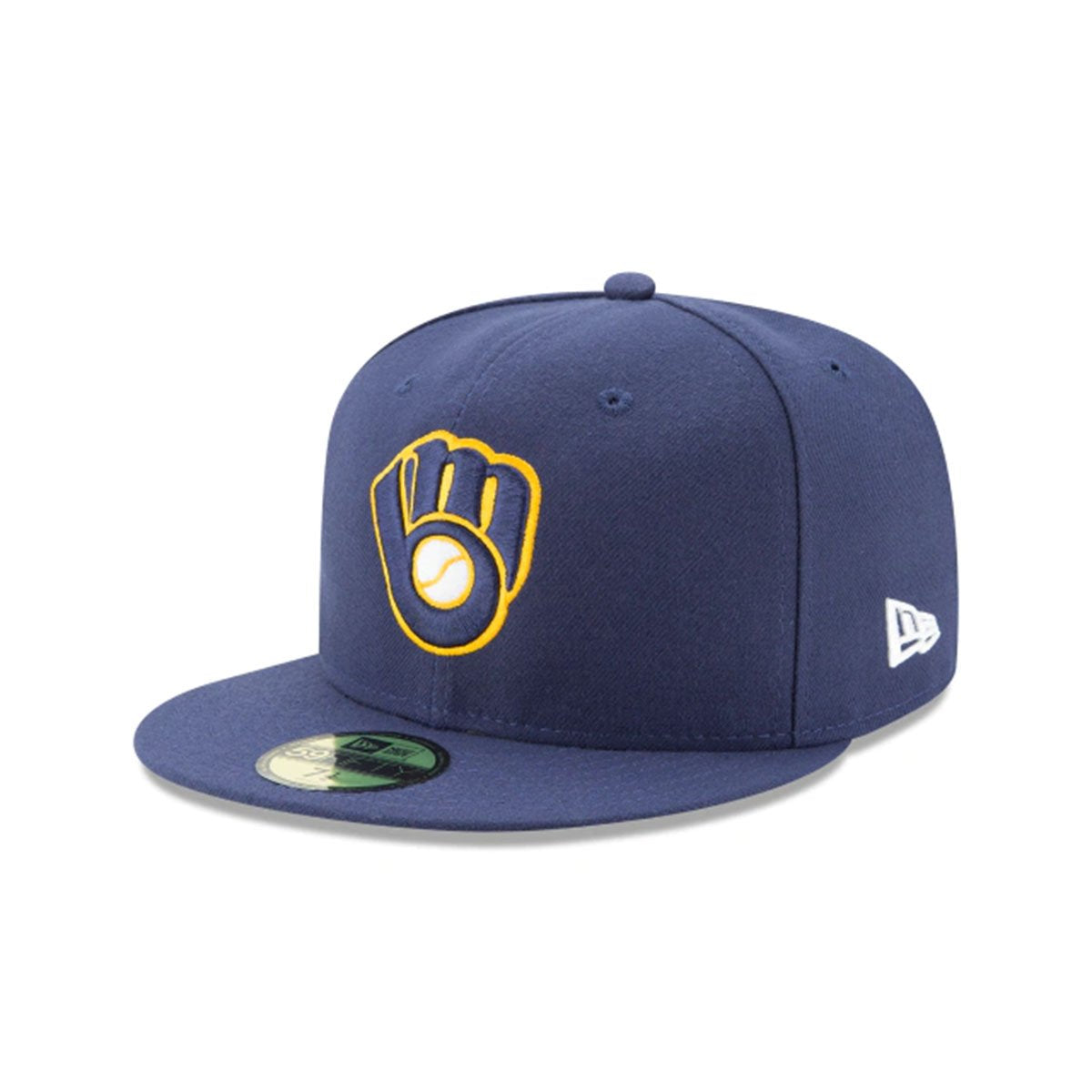 MILWAUKEE BREWERS 59FIFTY FITTED BLUE/YELLOW - 