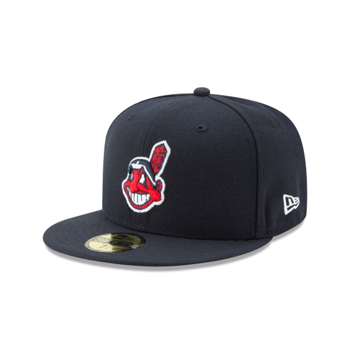 CLEVELAND INDIANS 59FIFTY FITTED BLACK/RED