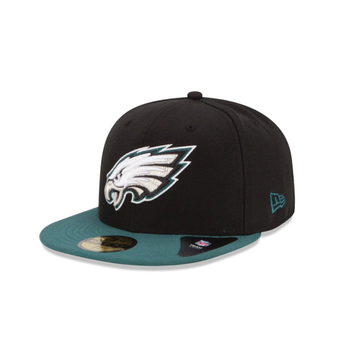 PHILADELPHIA EAGLES 59FIFTY FITTED BLACK/GREEN