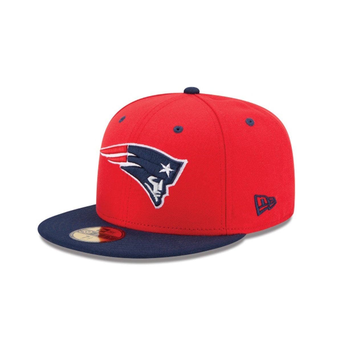 NEW ENGLAND PATRIOTS 2TONE 59FIFTY FITTED RED/NAVY - 