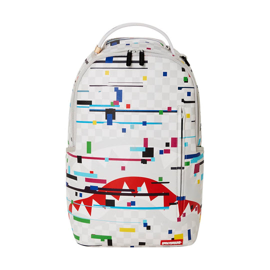 Sharnks in Paris Glitch Rider Backpack
