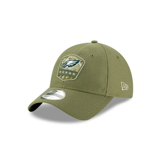 PHILADELPHIA EAGLES SALUTE TO SERVICE 9TWENTY ADJUSTABLE GREEN/WHITE