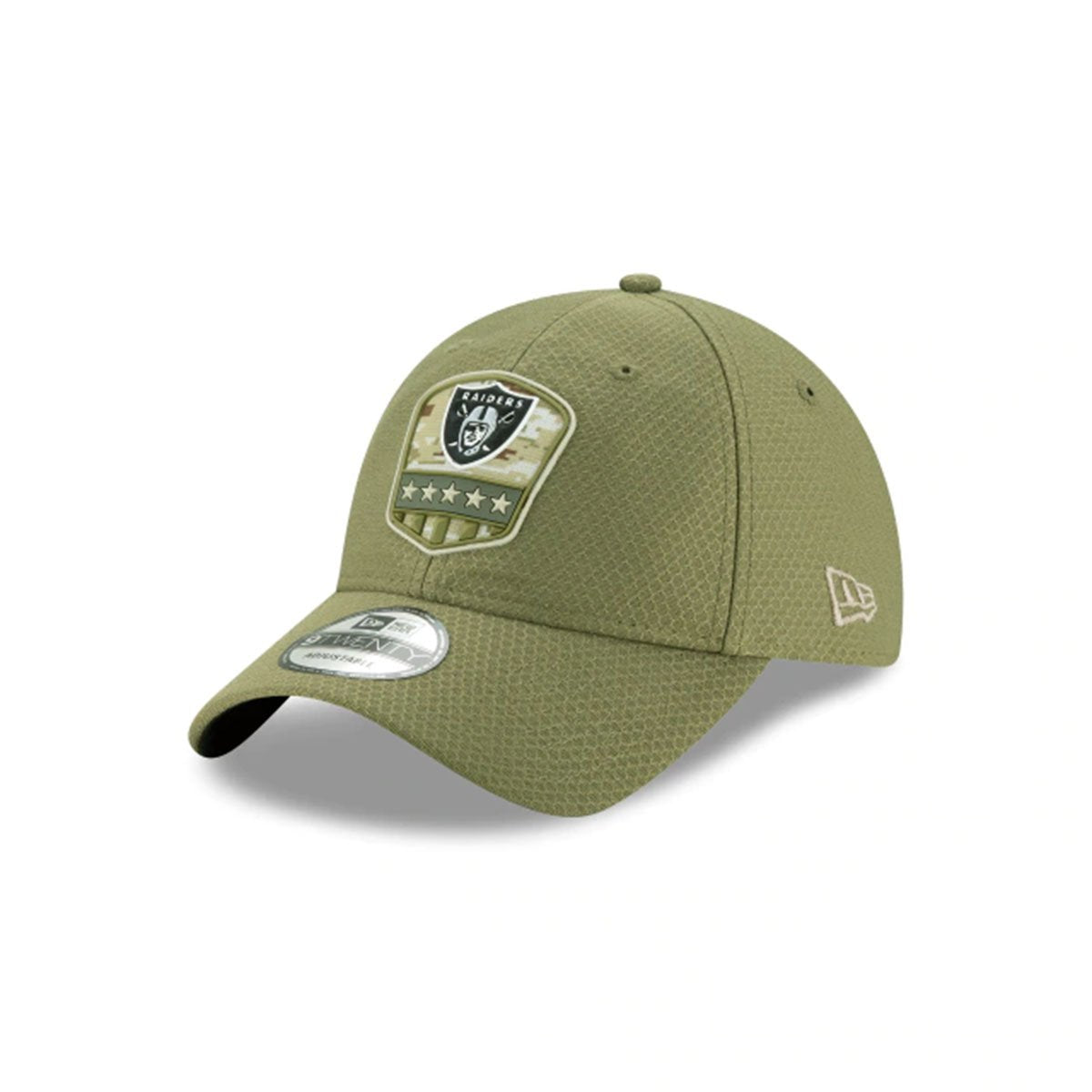 OAKLAND RAIDERS SALUTE TO SERVICE 9TWENTY ADJUSTABLE GREEN/BLACK - 