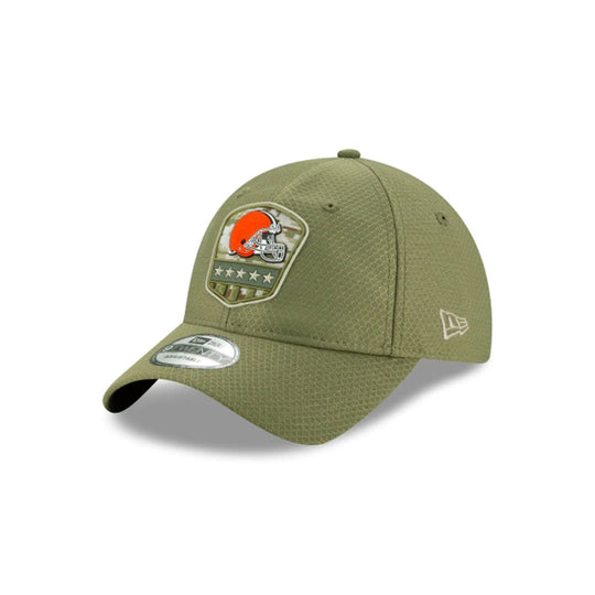 CLEVELAND BROWNS SALUTE TO SERVICE 9TWENTY ADJUSTABLE GREEN/ORANGE