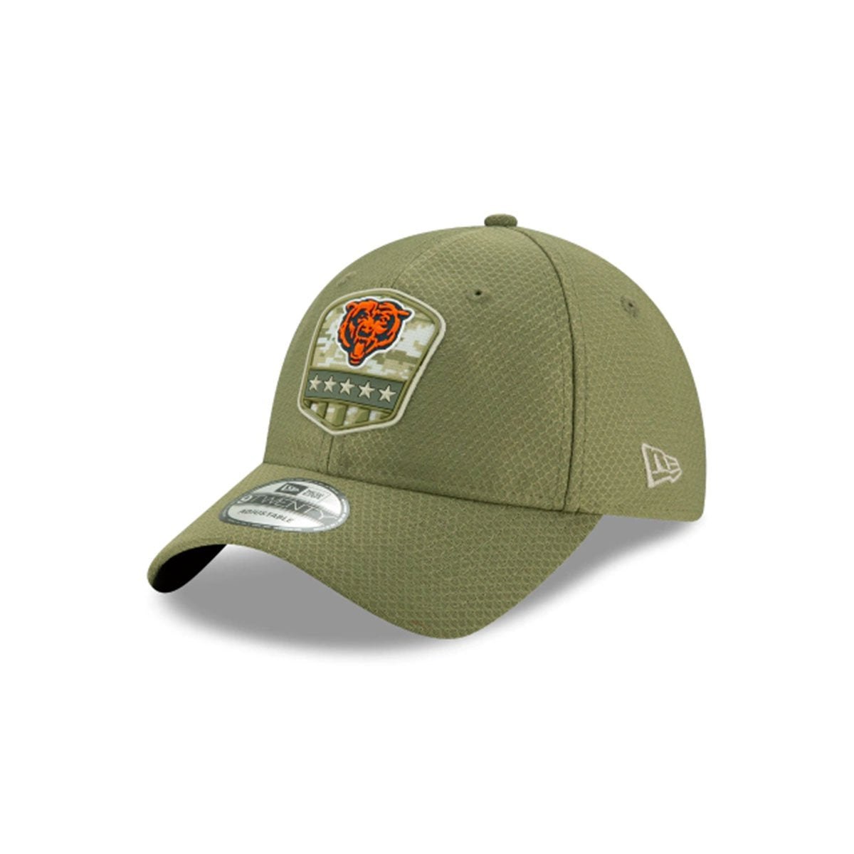 CHICAGO BEARS SALUTE TO SERVICE 9TWENTY ADJUSTABLE GREEN/ORANGE - NFL