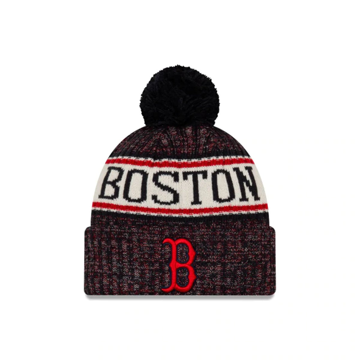 BOSTON RED SOX BEANIE RED/WHITE - MLB