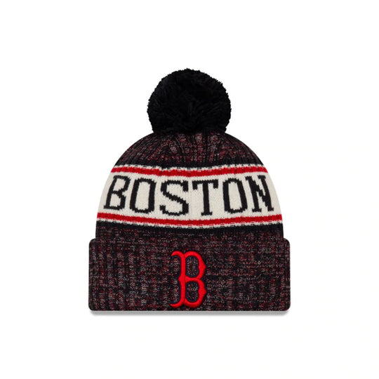 BOSTON RED SOX BEANIE RED/WHITE