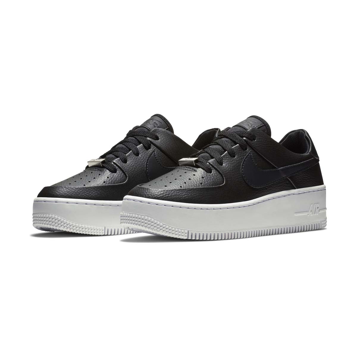 Nike air force 1 sage low sneakers in black Clearance