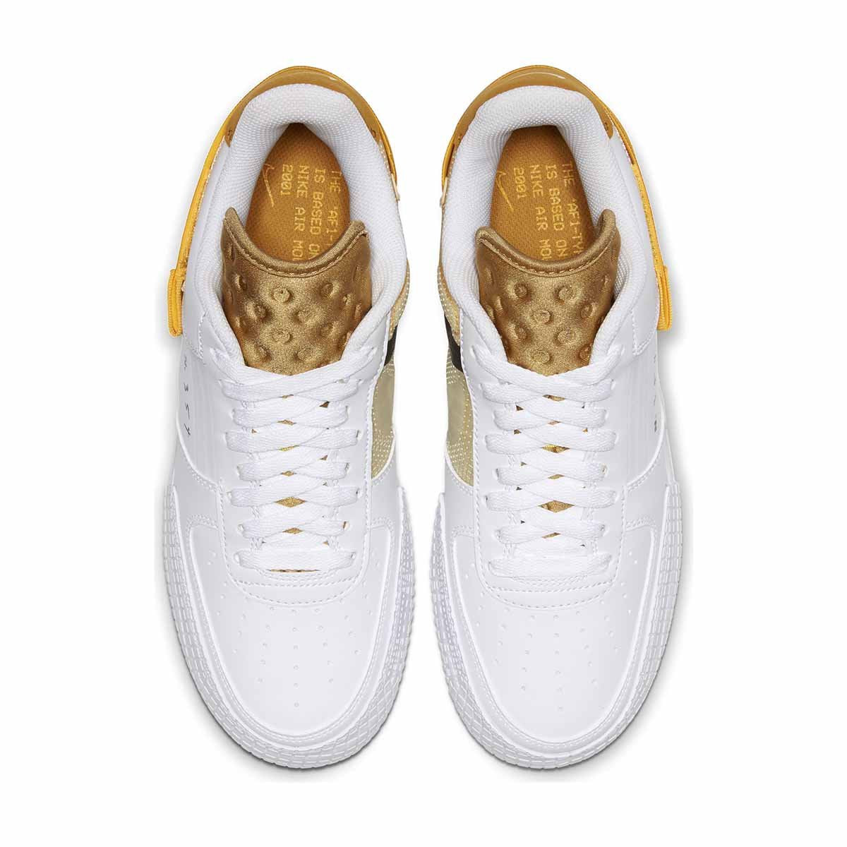 Nike Air Force 1 Type White/University Gold - AT7859-100