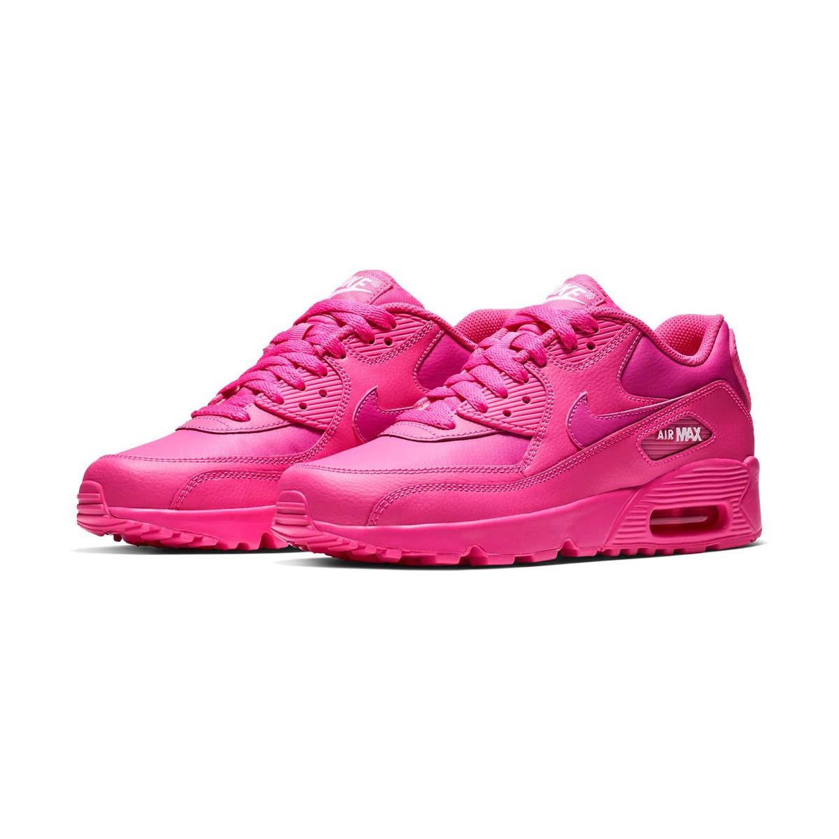 Girls&#39; Nike Air Max 90 Leather Big Kids&#39; Shoe