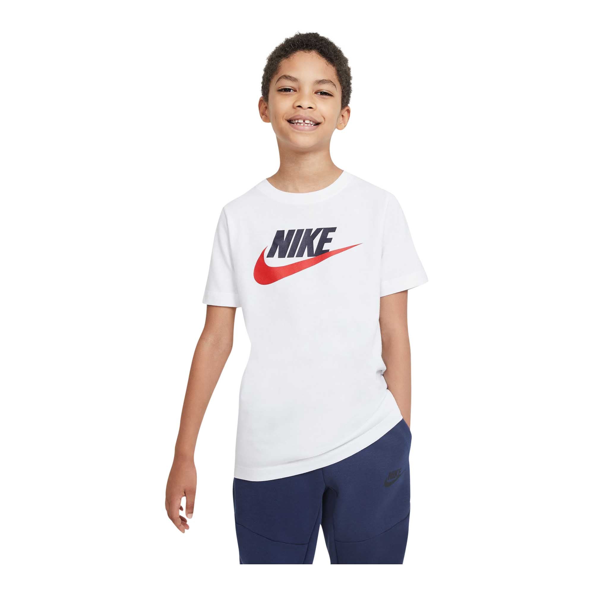 Nike Sportswear Big Kids' Cotton T-Shirt - 