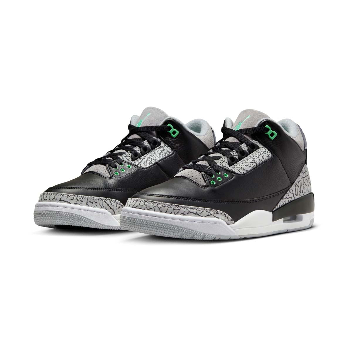 Shop Air Jordan 3 Retro Green Glow Men's Shoes