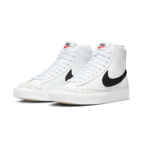 Nike Blazer Mid '77 'White Black' Big Kids' Shoes