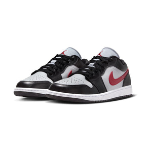 Air Jordan 1 Low 'Wolf Grey Gym Red' Women's Shoes