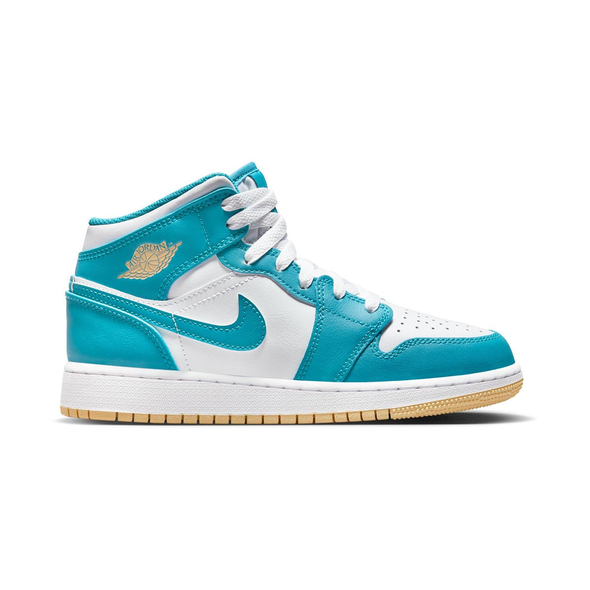 Air Jordan 1 Mid 	Big Kids' Shoes - 