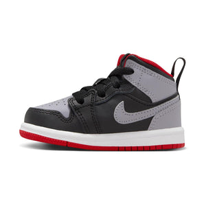 Jordan 1 Mid 'Bred Shadow' Baby/Toddler Shoes