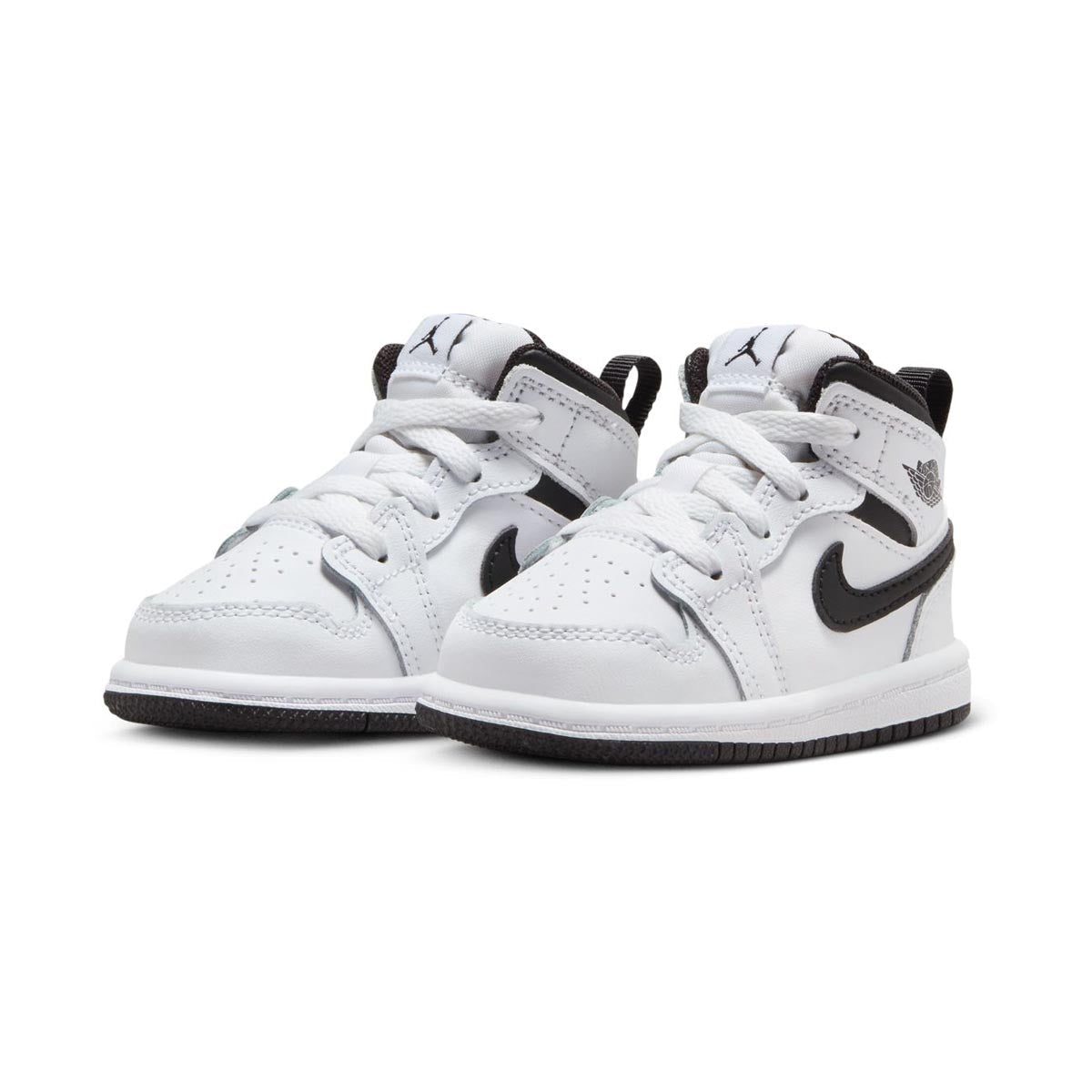 Jordan 1 Mid &#39;Reverse Panda&#39; Baby/Toddler Shoes