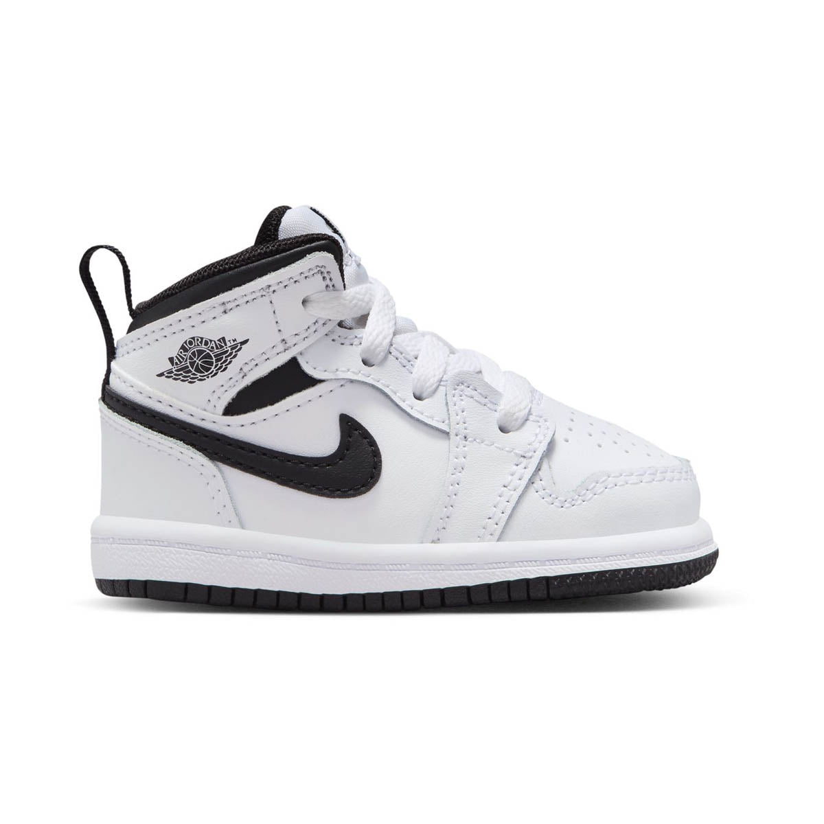 Jordan 1 Mid 'Reverse Panda' Baby/Toddler Shoes - 