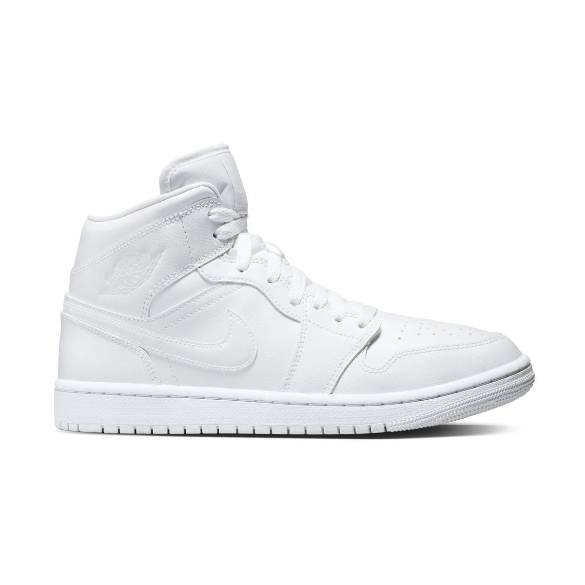 Air Jordan 1 Mid 'Triple White' Women's Shoes - WOMENS CASUAL