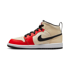 Jordan 1 Mid Sneaker School Little Kids' Shoes