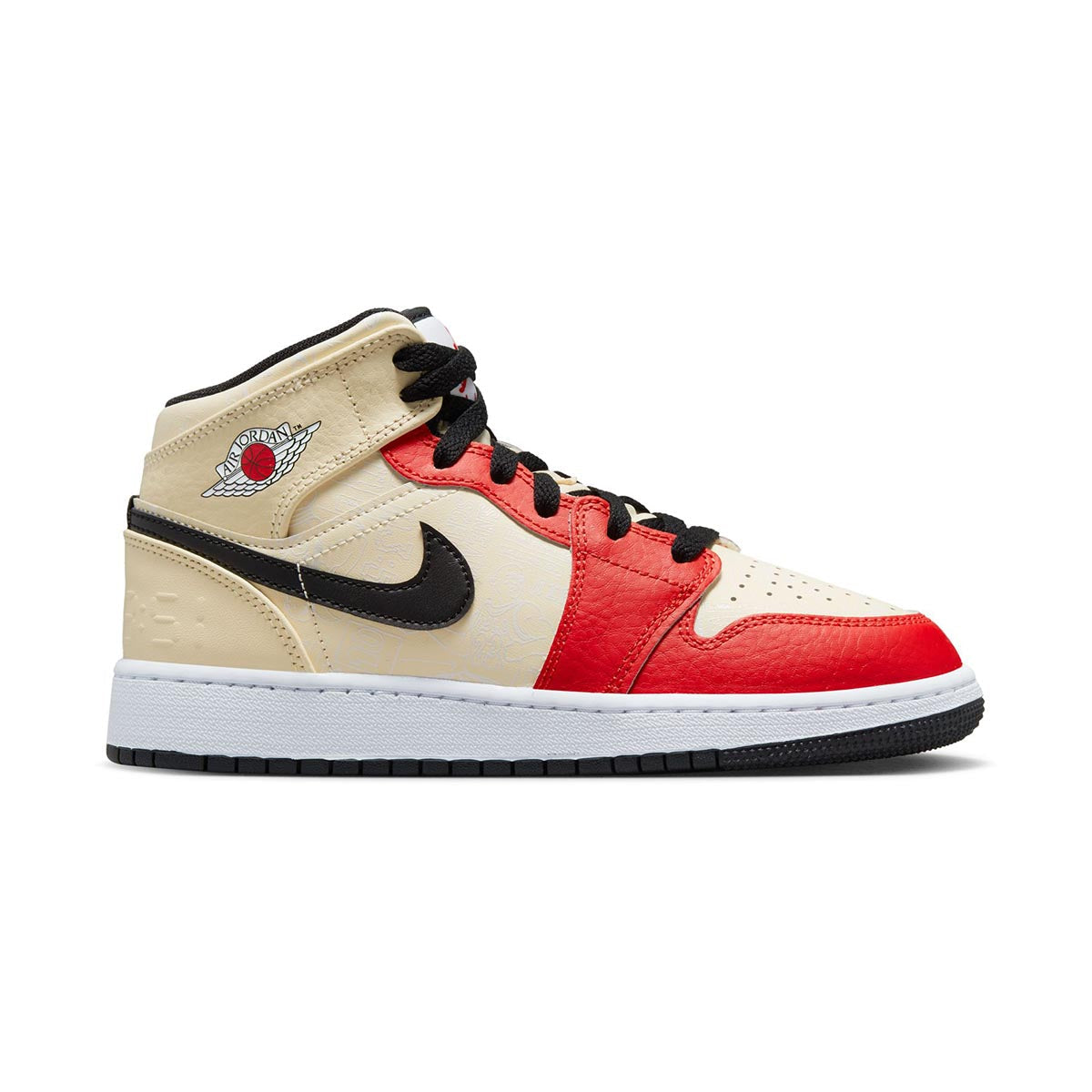 Air Jordan 1 Mid SS Big Kids' Shoes - 