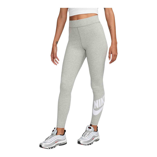 Nike Sportswear Classics Women's High-Waisted Graphic Grey Leggings