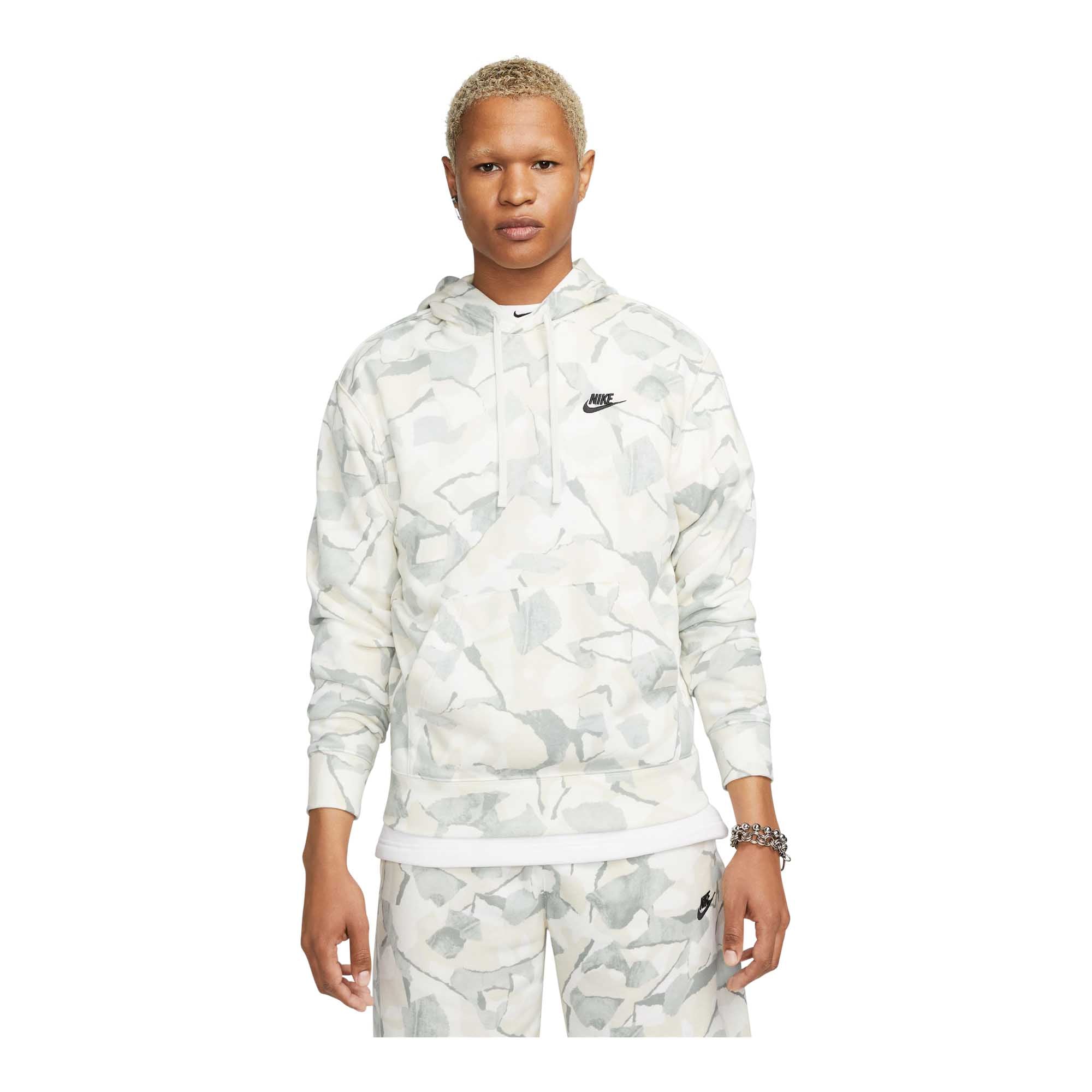 Nike Club Fleece 	Men's French Terry Pullover Hoodie - Jackets and Outerwear