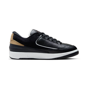 Air Jordan 2 Retro Low Black/Varsity Red Women's Shoes