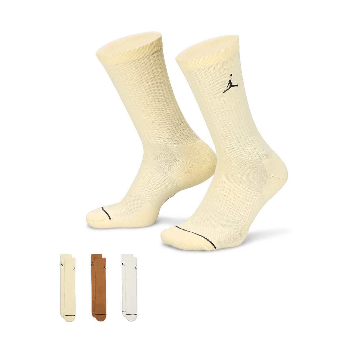 Jordan Everyday Crew Socks (3 pairs) - WOMENS ACCESSORIES