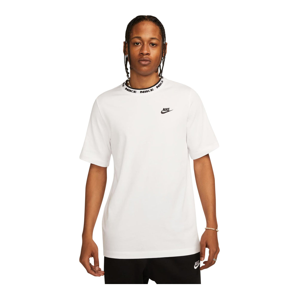 Nike White Sportswear Club T-Shirt