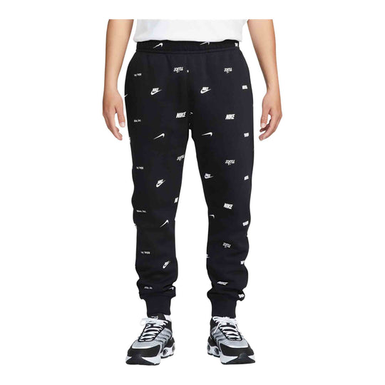 Nike Club Fleece Men's Brushed-Back Allover Print Joggers