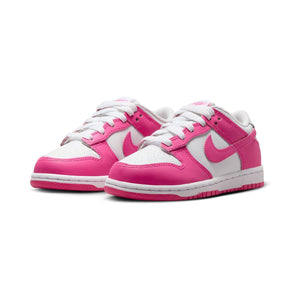 Nike Dunk Low 'Laser Fuchsia' Little Kids' Shoes