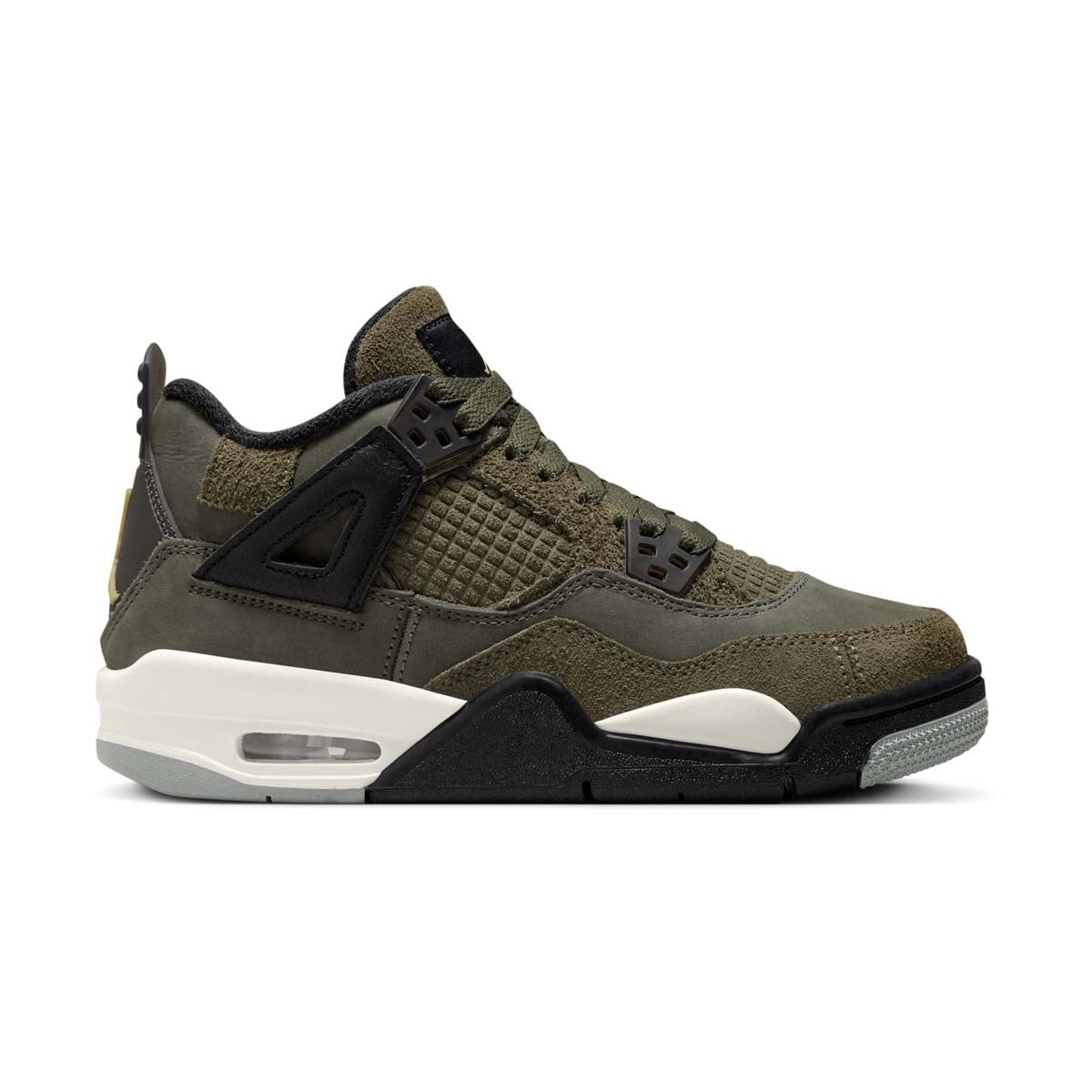 Air Jordan 4 Retro SE Craft Big Kids' Shoes - 