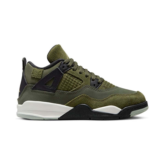 Jordan 4 Retro SE Craft Little Kids' Shoes
