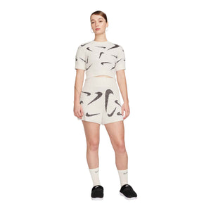 Nike Sportswear Phoenix Cozy Bouclé Women's High-Waisted Slim 4 Knit Shorts