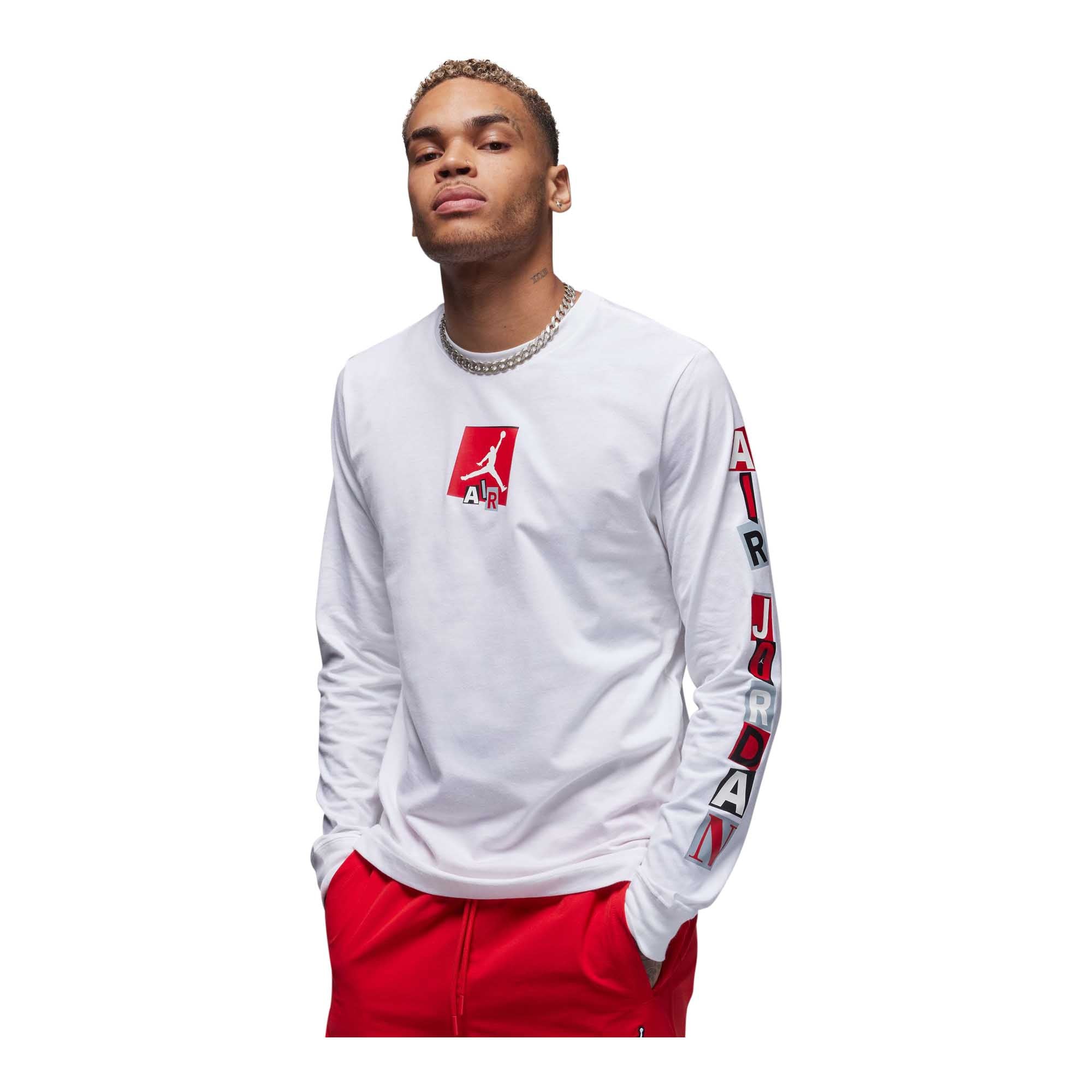 Jordan Brand Men's Graphic Long-Sleeve T-Shirt - T-Shirts