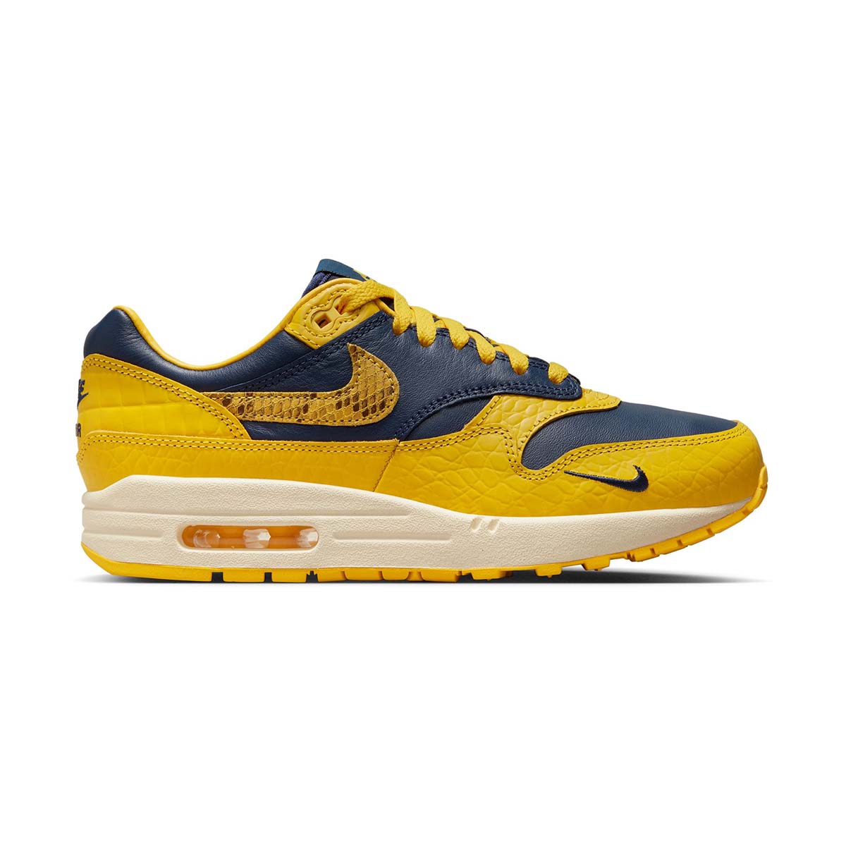 Nike Air Max 1 Premium 'Michigan Head to Head' Women's Shoes - WOMENS RUNNING