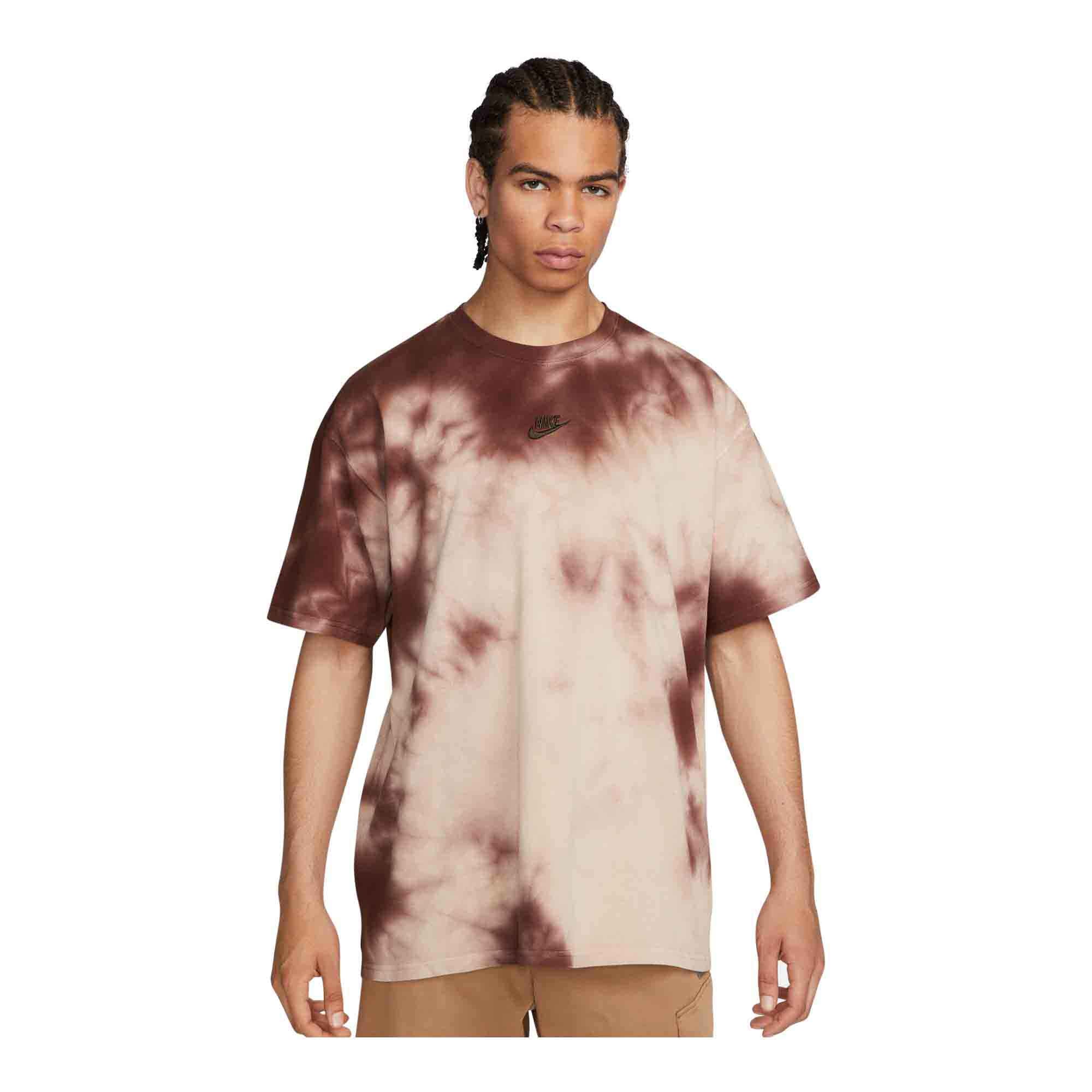 Shop Nike Sportswear Premium Essentials Men s Tie Dye Max90 T Shirt Millennium Shoes