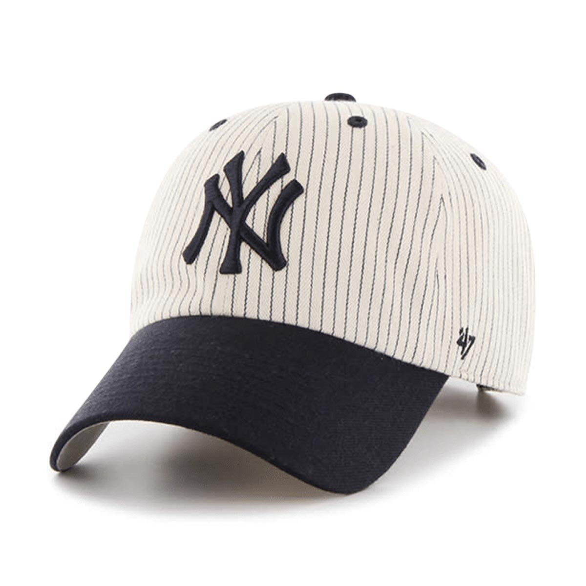 New York Yankees Navy Pinstripe 47 Clean Up - OSFA - 