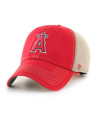 Los Angeles Angels Red Trawler 47 Clean up (OSFA)